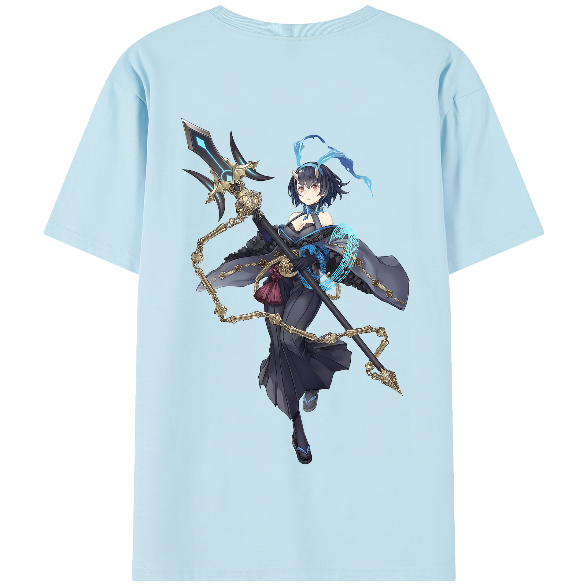 （画像用） 転スラ Regarding Reincarnated to Slime 綿100％半袖Tシャツ（背面プリント）